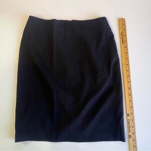 Banana Republic Elegant Navy Pencil Skirt